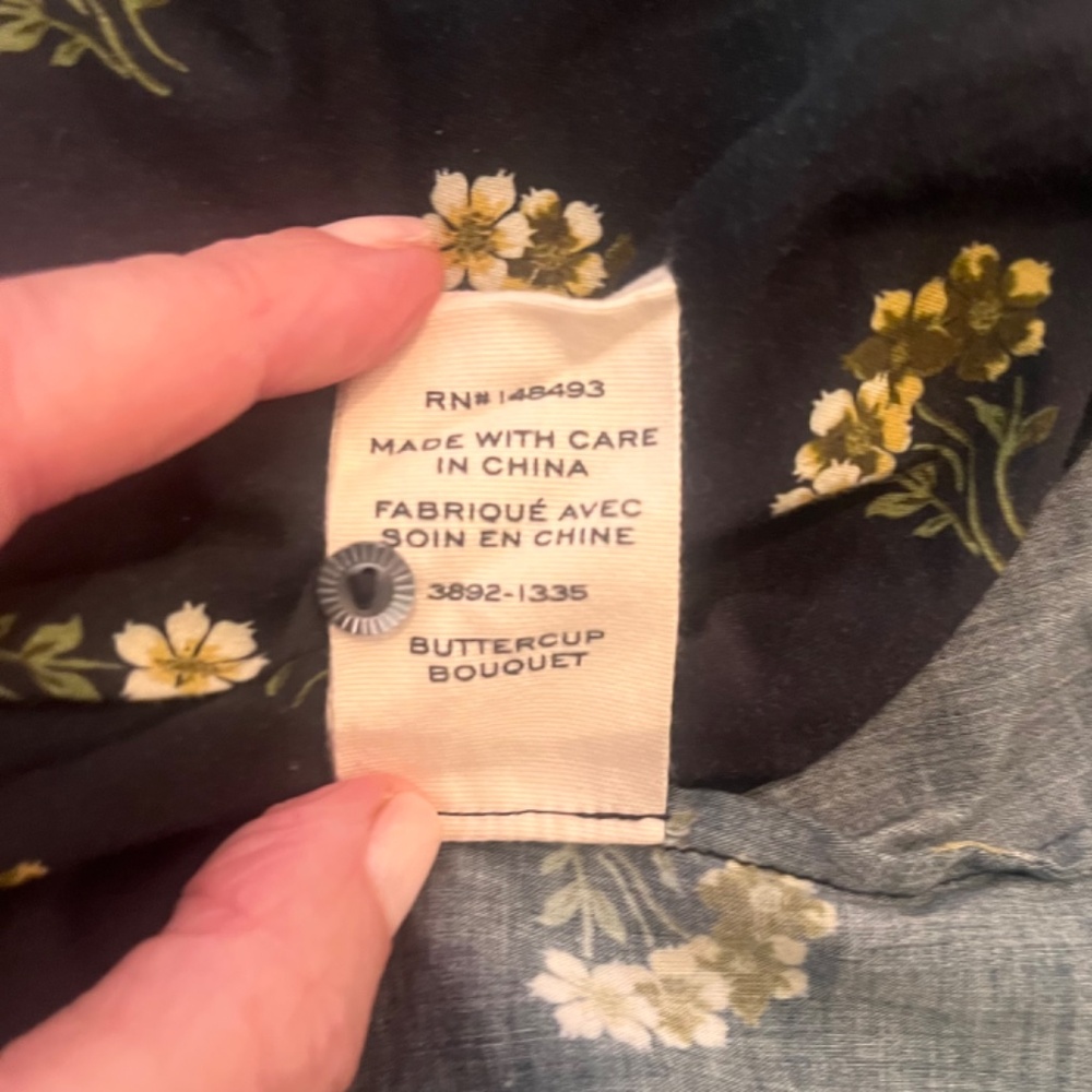 Doen Henri Top in Buttercup Bouquet - Medium - Picture 6 of 12